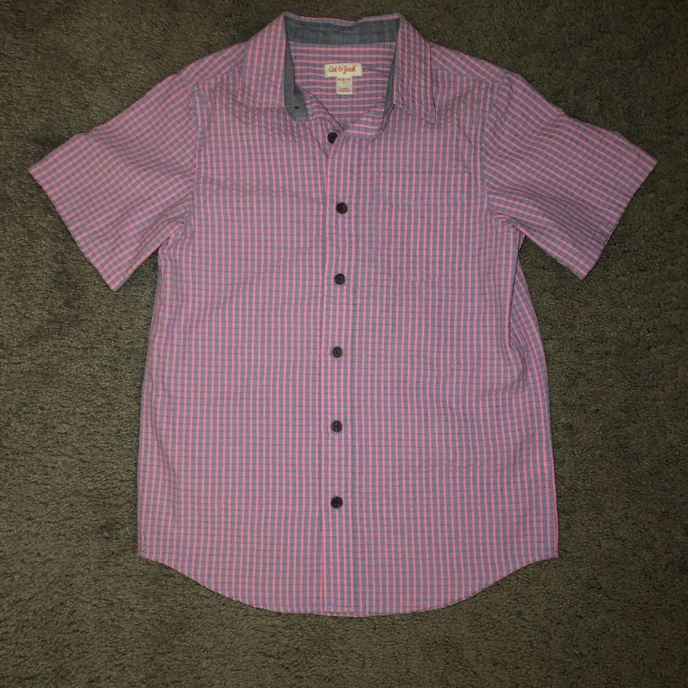 Boys short sleeve button down. NWOT